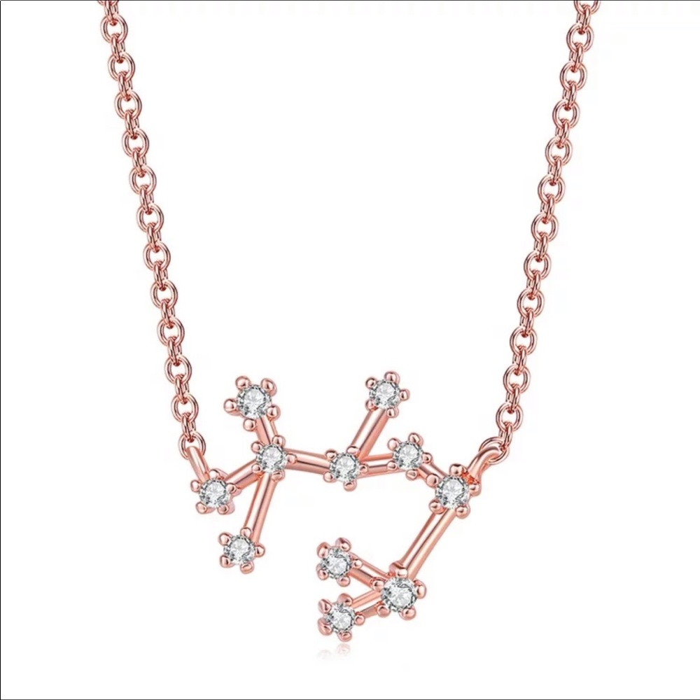 🐏Sagittarius Constellation Necklace Rose Gold🌜💫